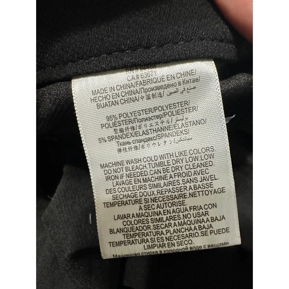 BCBGeneration Black‎ Ankle Length Trousers Pants Women's Size M